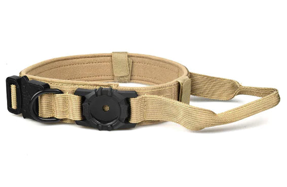 AirTag Metal Buckle Dog Collar