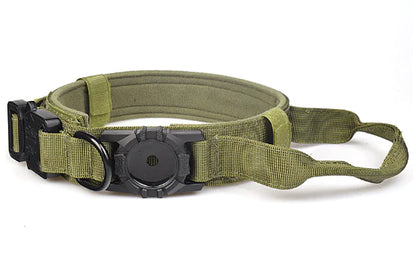 AirTag Metal Buckle Dog Collar