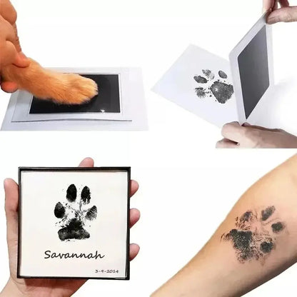 Non-toxic Printing Pad Pet Footprint